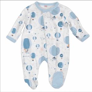 Magnetic Me Magnificent Baby up in the air onesie